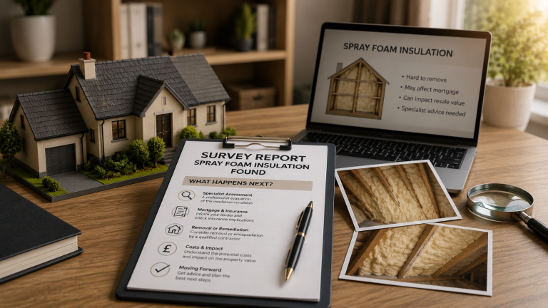 Survey Found Spray Foam Insulation - What Happens Next?